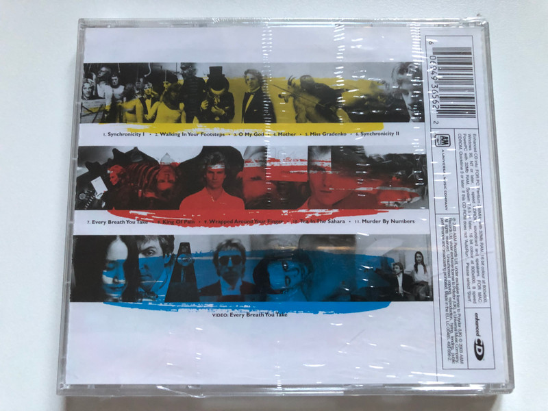 The Police – Synchronicity / A&M Records Audio CD 2003 / 493 656-2