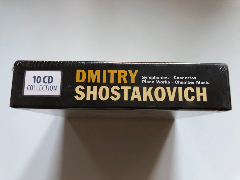 Dmitry Shostakovich – Symphonies, Concertos, Piano Works, Chamber Music / Shostakovich, Celibidache Oistrakh, Cailin Quartet and moer / Documents 10x Audio CD, Box Set, Stereo, Mono / 233019