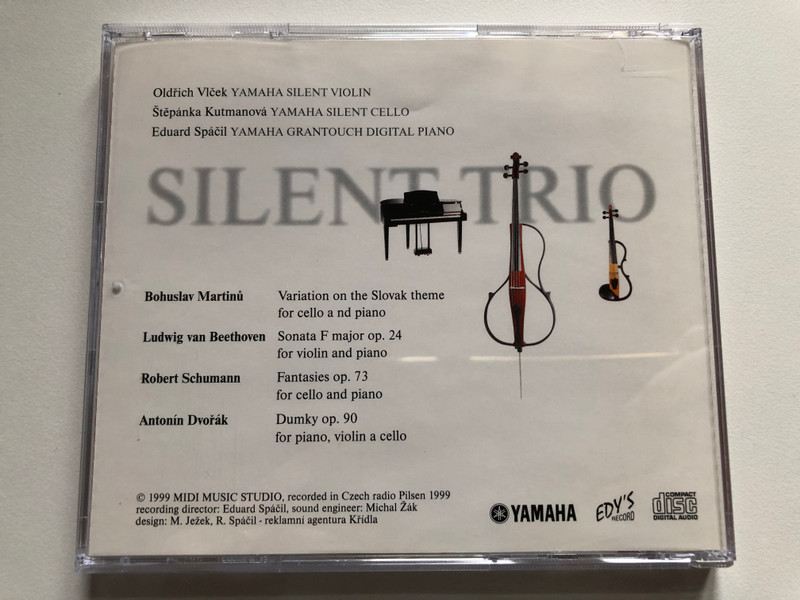Yamaha Silent Trio /EDY Records Audio CD MM 0007 2531 