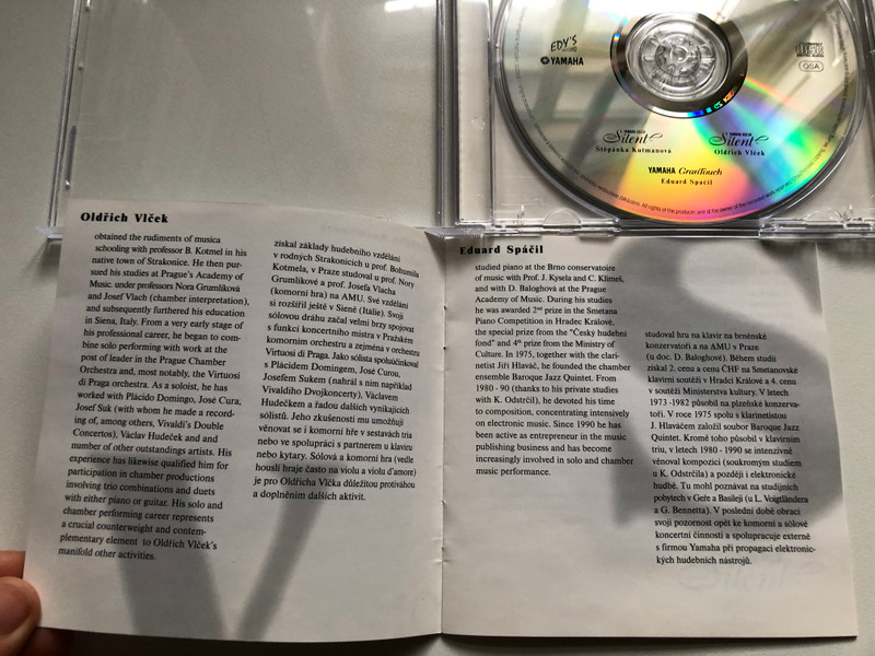 Yamaha Silent Trio /EDY Records Audio CD MM 0007 2531 