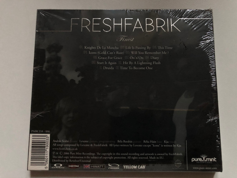 FreshFabrik – Finest / Pure Mint Recordings Audio CD 2006 / PMRCDA-006
