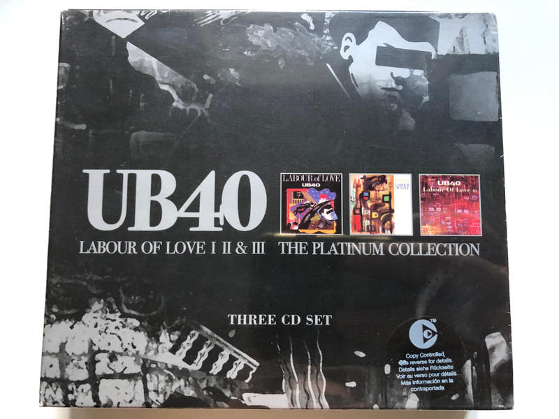 UB40 – Labour Of Love Parts I, II & III (The Platinum Collection) / Three CD Set / Virgin 3x Audio CD / 7243 5 84778 2 5
