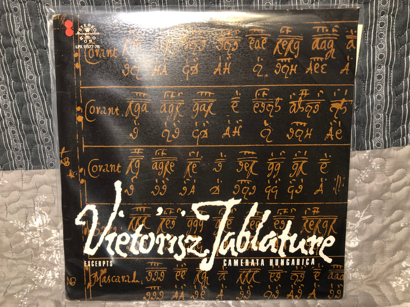 Camerata Hungarica – Dalok És Táncok Vietórisz-kéziratból  Songs And Dances From The Vietórisz Tablature  Hungaroton 1971 LP VINYL LPX 11578