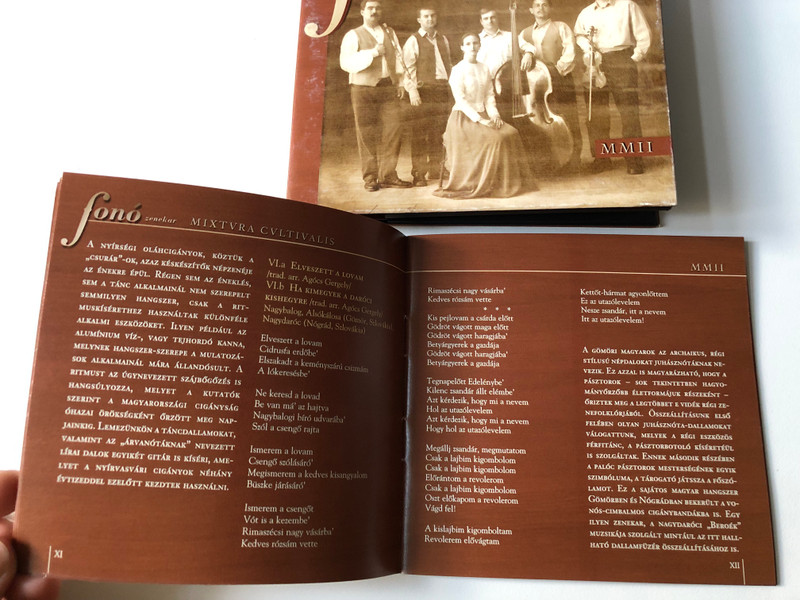 Fonó Zenekar - Mixtura Cultivalis - MMII / Fonó Records Audio CD 2002 / FA-908-2