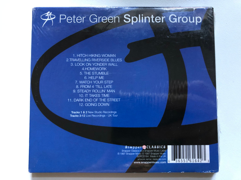 Peter Green Splinter Group / Snapper Classics Audio CD 1997 / SDPCD164