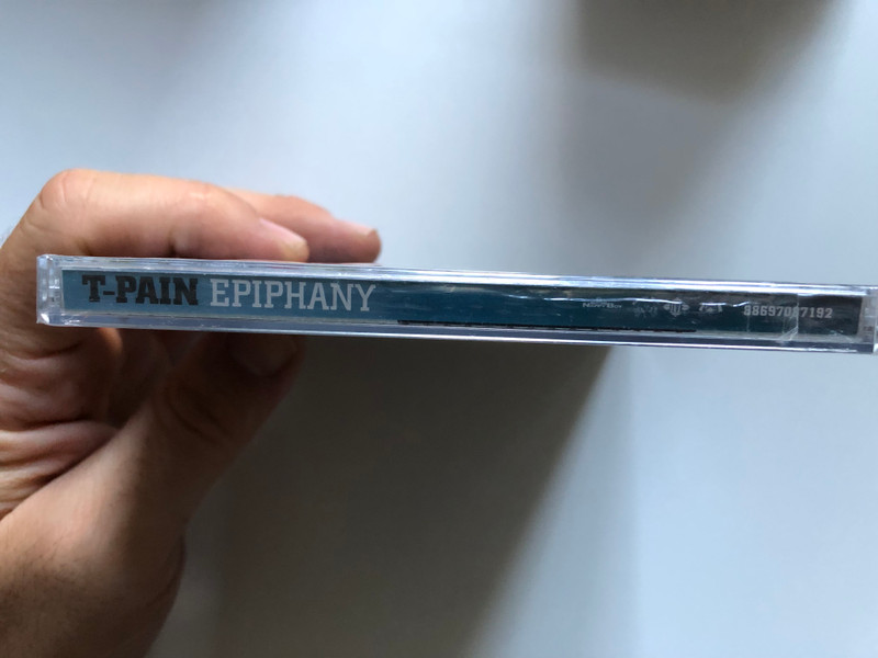 T-Pain – Epiphany / Includes The #1 Hit ''Buy U A Drank (Shawty Snappin')'' & ''Bartender'', Appearances By Akon, Yung Joc, Shawnna, Cham & Kardinal Offishall / Nappy Boy Entertainment Audio CD 2007 / 88697087192
