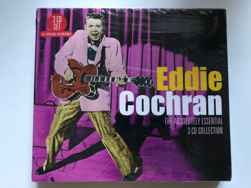 Eddie Cochran – The Absolutely Essential Collection 3 CD Collection / Big3 3x Audio CD 2016 / BT3110