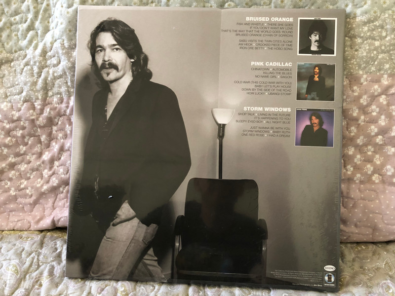 John Prine – The Asylum Albums / Limited Edition of 4000, 3 LP's, 180-Gram Vinyl / Presented in Their Original Packaging: Bruised Orange (1978), Pink Cadillac (1979), Storm Windows (1980) / Rhino Records 3x LP 2020, Box Set / R1 565271 (603497862597)