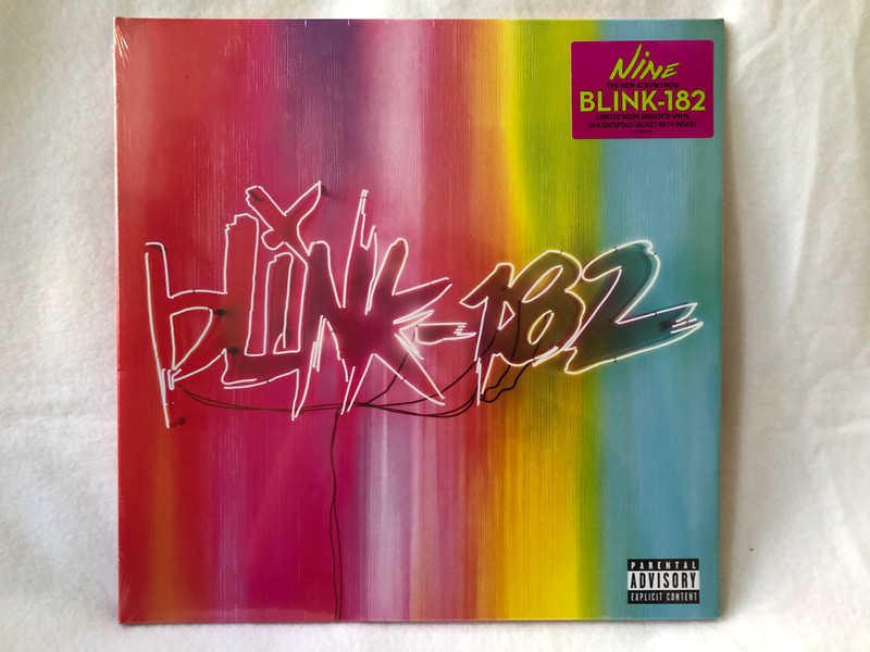 Blink-182 – Nine / Limited Neon Magenta Vinyl In A Gatefold Jacket With Insert / Columbia LP 2019 / 19075963231