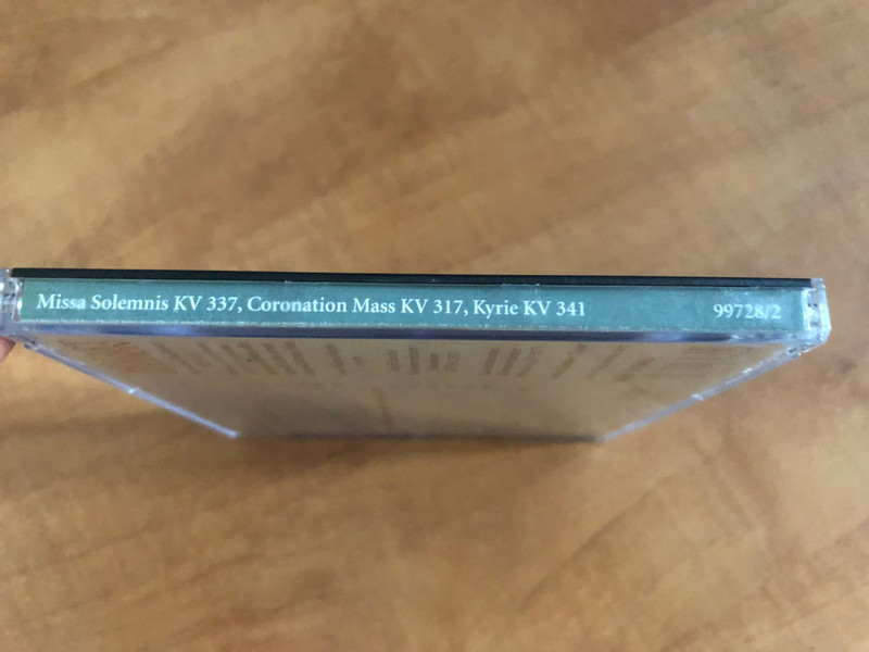 Wolfgang Amadeus Mozart – Missa Solemnis KV 337; Krönungsmesse; Coronation Mass KV 317; Kyrie KV 341 / Mozart Edition / Brilliant Classics Audio CD 2001 / 99728/2