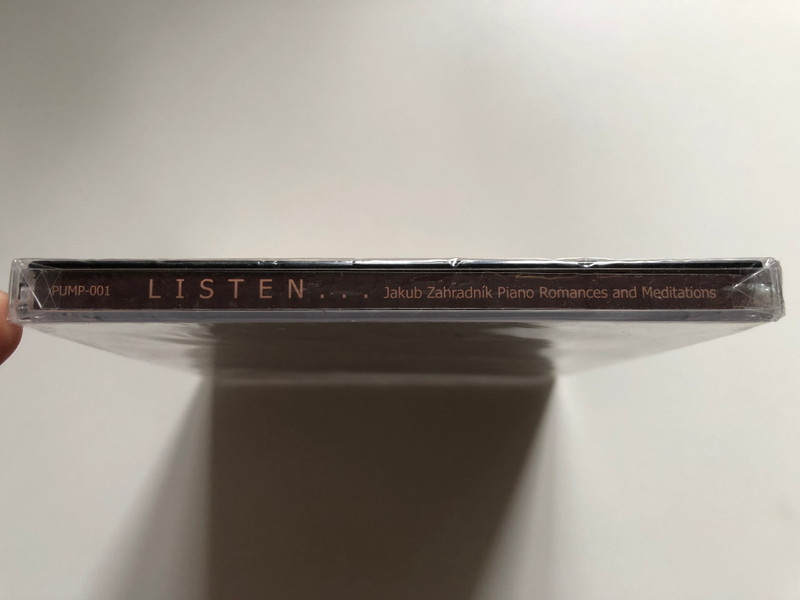 Listen... - Jakub Zahradnik Piano Romances and Meditations / Pagat Ultimo Musical Productions 2x Audio CD 2008 / PUMP-001