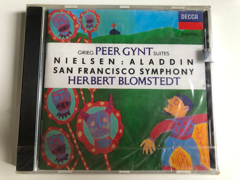 Grieg - Peer Gynt Suites; Nielsen - Aladdin / San Francisco Symphony, Herbert Blomstedt / London Records Audio CD 1991 / 425 857-2