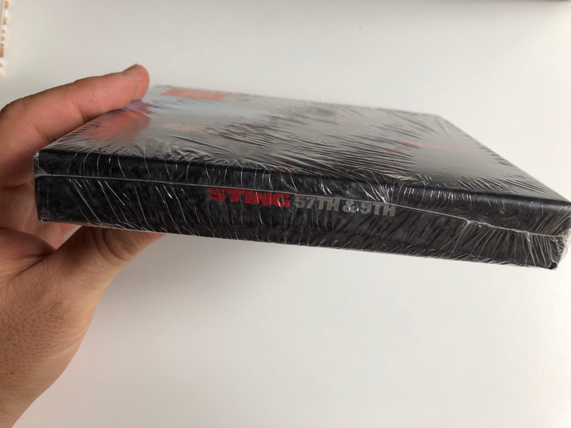 Sting – 57th & 9th / Super Deluxe / String's First Rock/Pop Album In Over A Decade / Includes 3 Bonus Tracks, Liner Notes Penned By Sting, Exclusive DVD, Collectible Prints / A&M Records Audio CD + DVD 2016 Box Set / B0025781-00