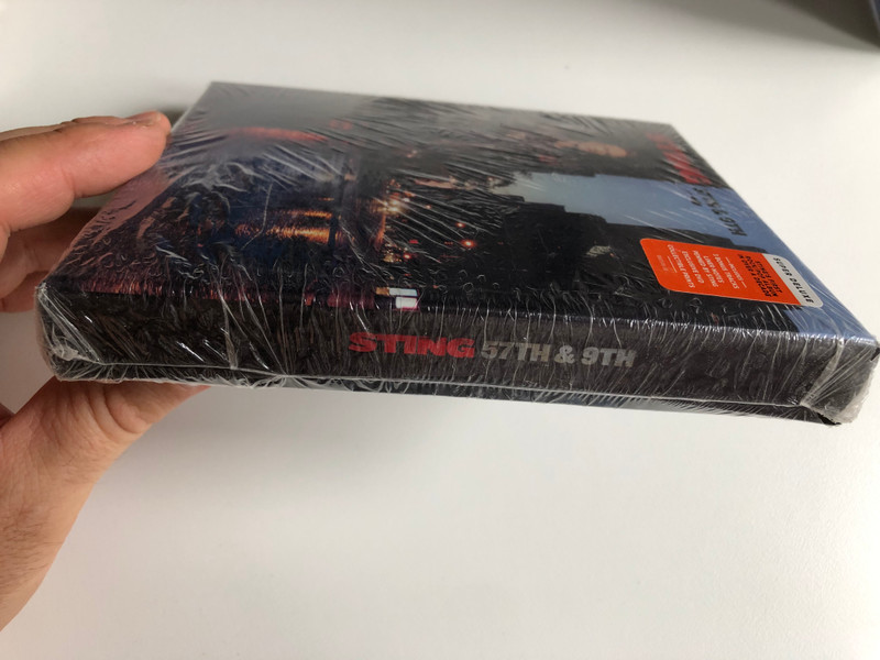 Sting – 57th & 9th / Super Deluxe / String's First Rock/Pop Album In Over A Decade / Includes 3 Bonus Tracks, Liner Notes Penned By Sting, Exclusive DVD, Collectible Prints / A&M Records Audio CD + DVD 2016 Box Set / B0025781-00