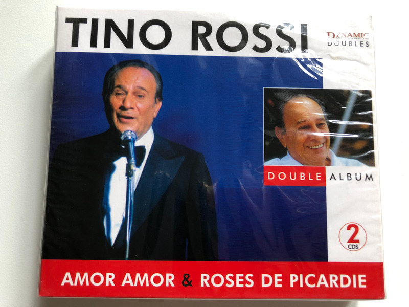 Tino Rossi - Amor Amor & Roses De Picardie / Double Album / Dynamic Entertainment Ltd 2x Audio CD 2005 / DYN 4034