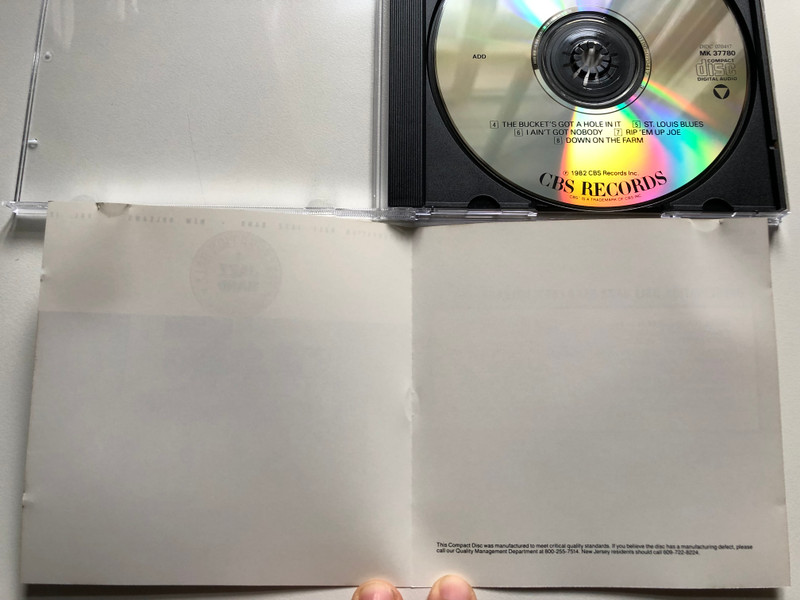 Preservation Hall Jazz Band – New Orleans. Vol. II / CBS Audio CD / MK 37780