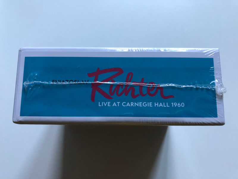 Sviatoslav Richter – Live At Carnegie Hall 1960 / The complete live recordings from Richter's legendary 1960 Carnegie Hall concerts. Available for the first time in one collection of 13 CDs. / Sony Classical 13x Audio CD 2017 Box Set / 88985395212
