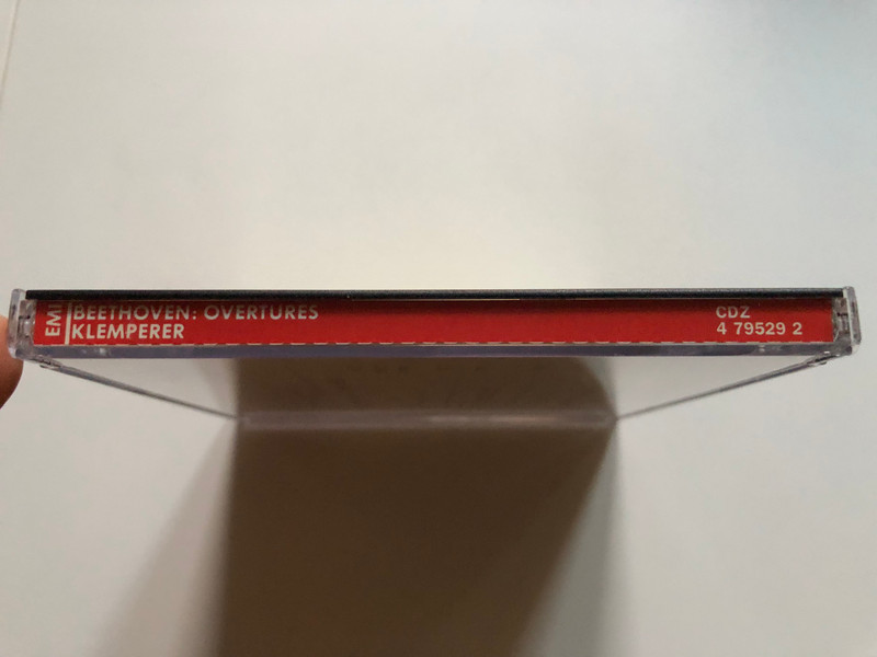 Beethoven - Overtures / Leonore 1-3; Fidelio; Konig Stephan; Coriolan; Die Weihe des Hauses / EMI Studio 1990 Stereo / CDZ 4 79529 2