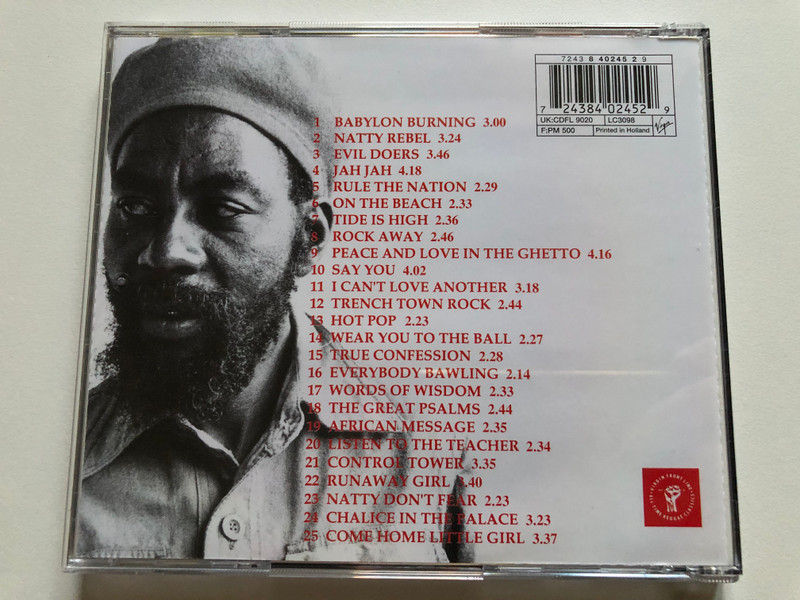U Roy – Original DJ / Front Line Audio CD 1995 / CDFL 9020