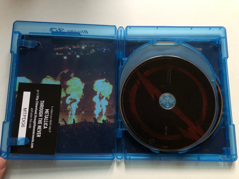 Metallica – Through The Never / Blackened 3x Blu-ray Disc 2013 / BLCKND021-3D-LTD