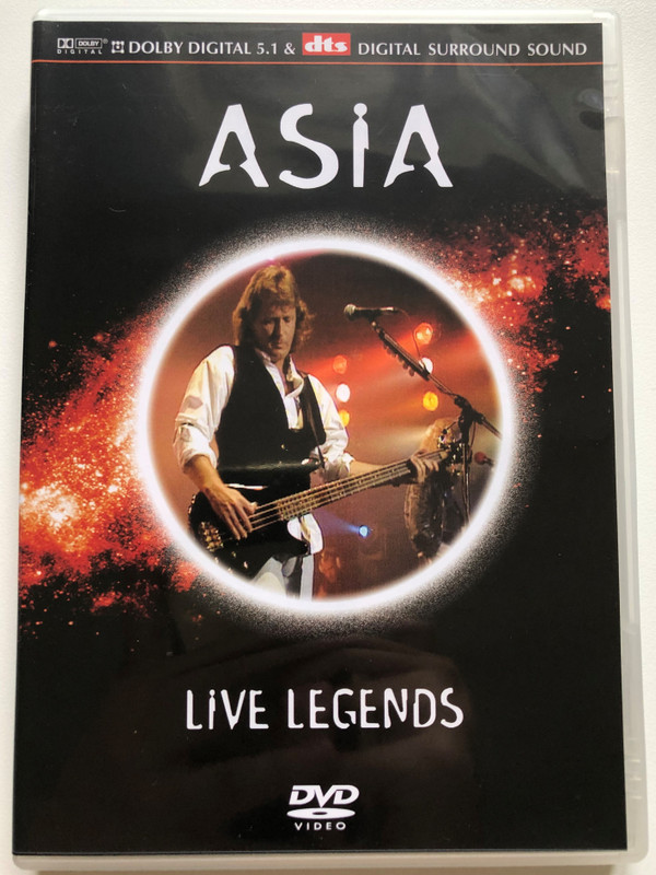 Asia – Live Legends / Classic Rock Productions Ltd. DVD Video CD 2003 / CRL1660 PAL