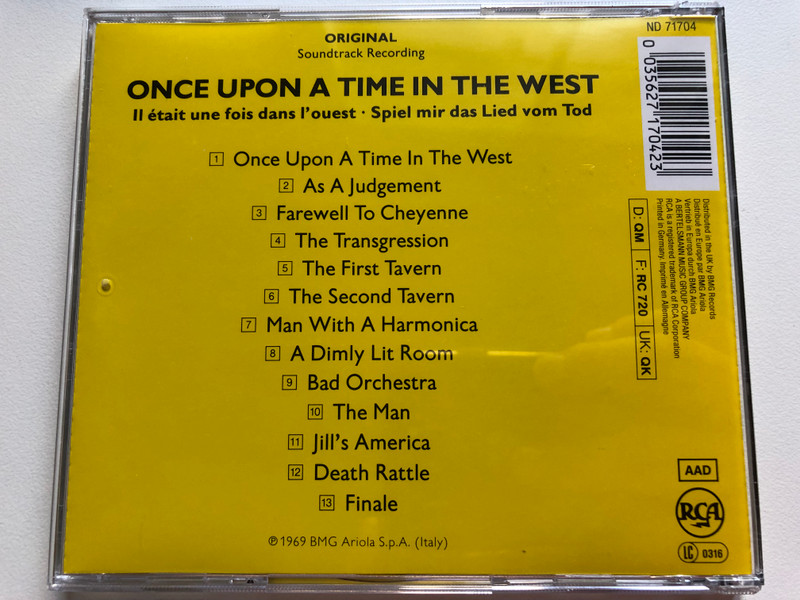 The box is made of wood and besides a 2 disc edition of the movie and the CD it also contains a harmonica