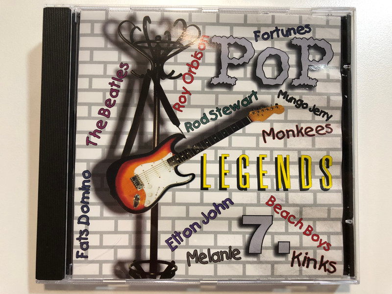 Pop Legends 7. / Fortunes, The Beatles, Roy Orbison, Rod Stewart, Mungo Jerry, Monkees, Fats Domino, Elton John, Beach Boys, Malanie, Kinks / Ring Audio CD / RCD 1120