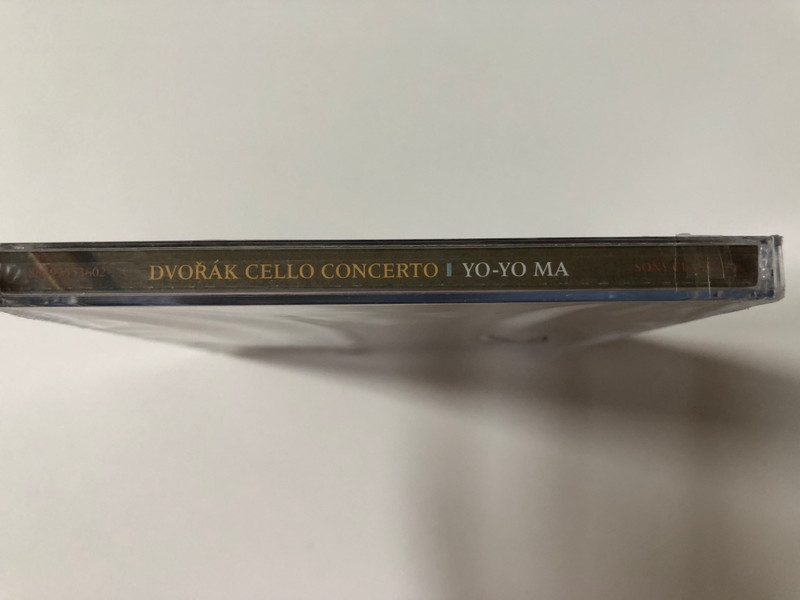 Yo-Yo Ma - Dvořák - Cello Concerto, Op.104; Rondo, Op.94; Klid/Waldesruhe, Op.68 No. 5 / Berliner Philharmoniker, Lorin Maazel / Sony Classical Audio CD 2012 / 88697553602