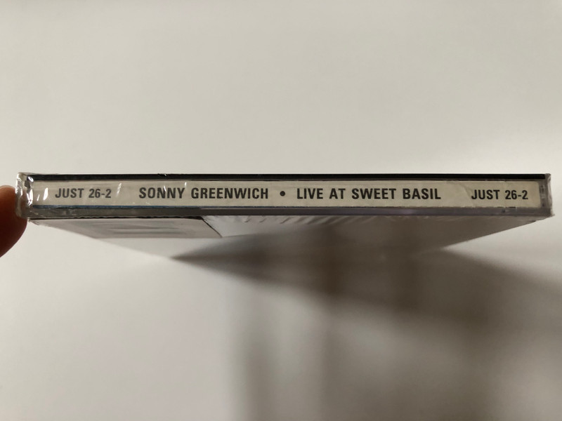 Sonny Greenwich – Live At Sweet Basil / Justin Time Audio CD 1988 / JUST 26-2