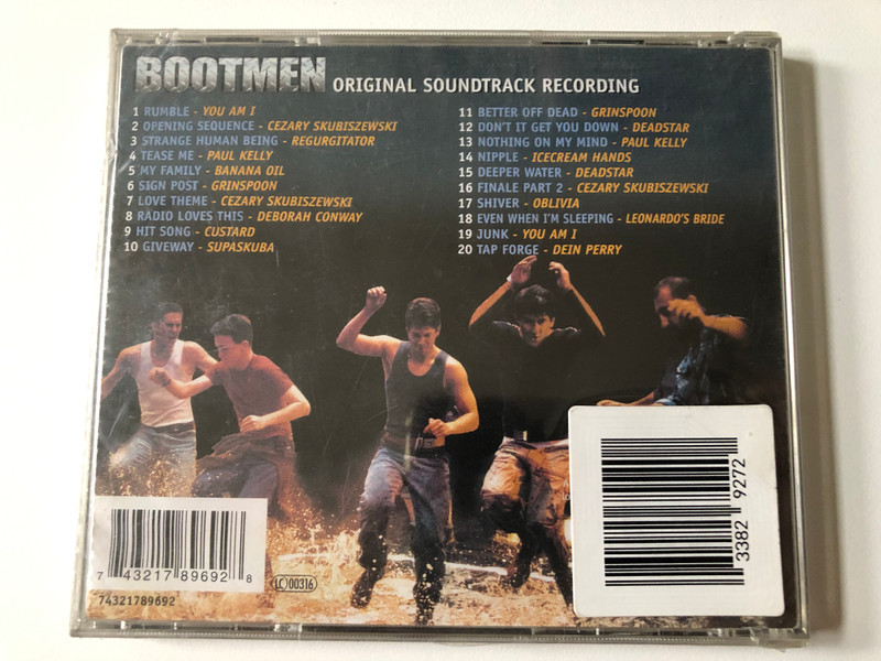 Bootmen - Original Soundtrack Recording / Featuring: You Am I, Regurgitator, Paul Kelly, Grinspoon, Leonardo's Bride, Oblivia and more / RCA Victor Audio CD / 74321789692