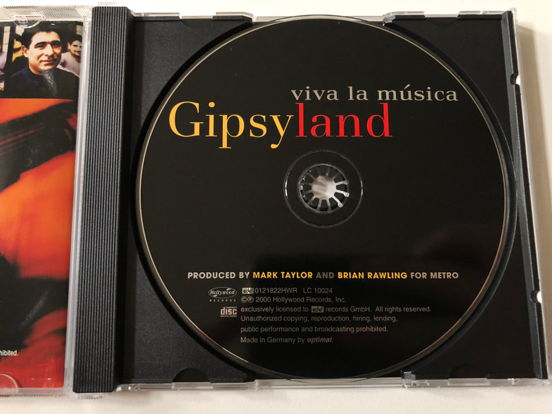Gipsyland – Viva La Música / Hollywood Records Audio CD 2000 / 0121822HWR