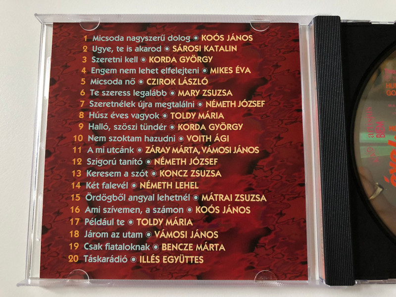 Legendák 3. - A Hatvanas Évek No. 1 / A Mi Utcánk; Micsoda Nagyszerű Dolog; Járom Az Utam; Ugye, Te Is Akarod?; Es meg 16 slager / Mega Audio CD 1992 / HCD 37657 (5991813765727)