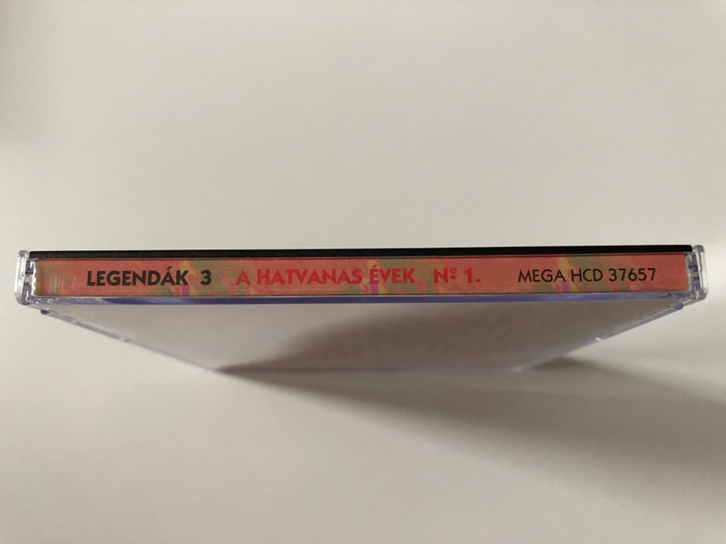 Legendák 3. - A Hatvanas Évek No. 1 / A Mi Utcánk; Micsoda Nagyszerű Dolog; Járom Az Utam; Ugye, Te Is Akarod?; Es meg 16 slager / Mega Audio CD 1992 / HCD 37657