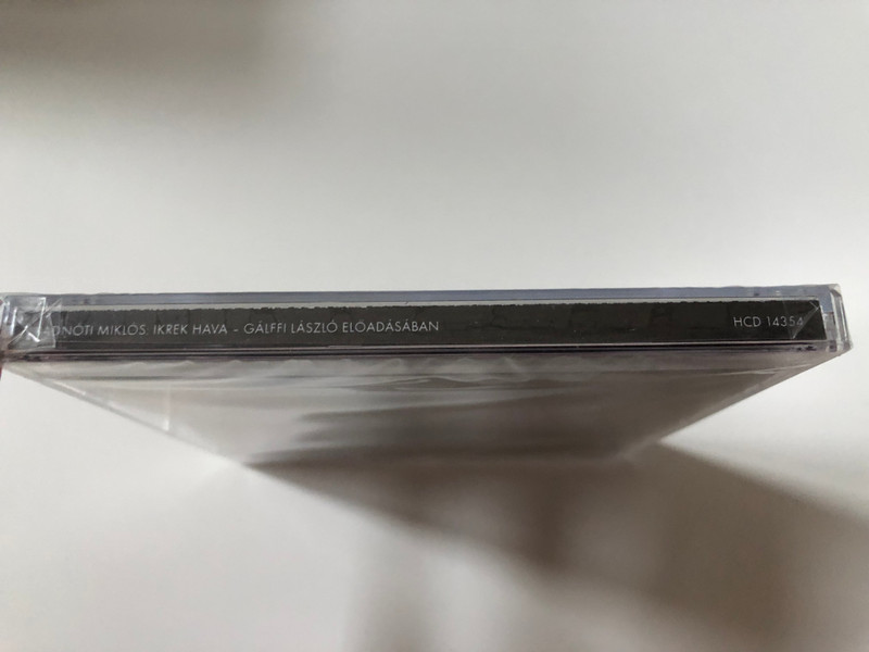 Radnoti Miklos: Ikrek Hava, Naplo A Gyerekkorrol - Galffi Laszlo eloadasaban / Hungaroton Audio CD 2018 / HCD 14354