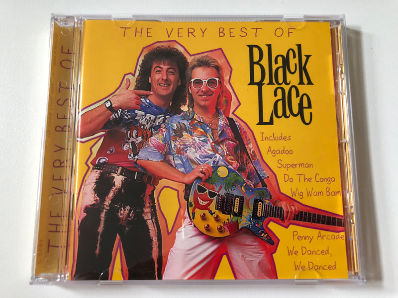 The Very Best Of Black Lace / Includes: Agadoo, Superman, Do The Conga, Wig Wam Bam, Penny Arcade, We Danced, We Danced / CMC Design Studio Audio CD / 1012-2
