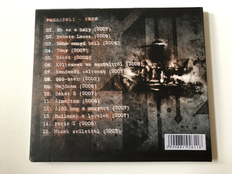 FankaDeli - Reck / Night Child Records Audio CD 2009 / Kőházy Fankadeli Ferenc