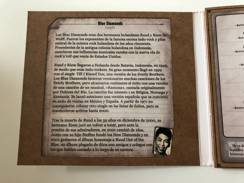 The Blue Diamonds - Vol. 2 / Music Ages Audio CD 2007 / 34099