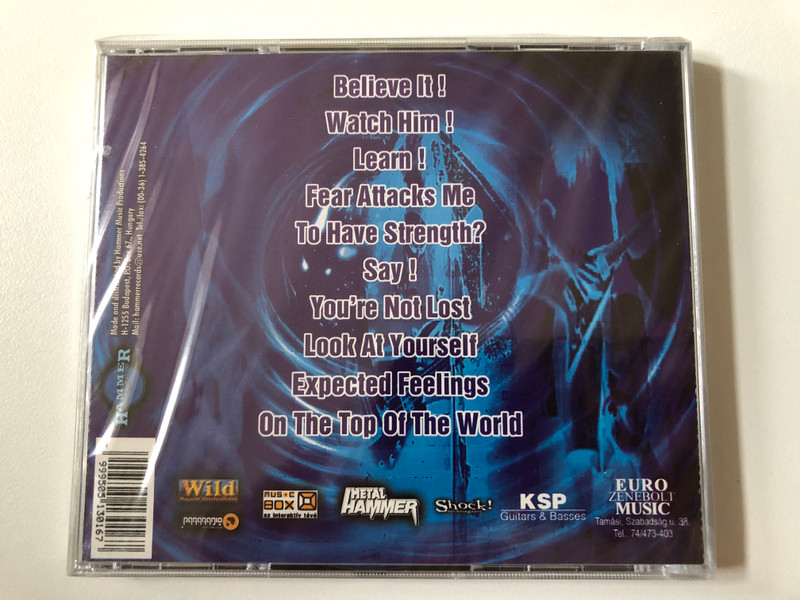 Neck Sprain – Overgain / Hammer Music Productions Audio CD 1999 / HMPCD 004