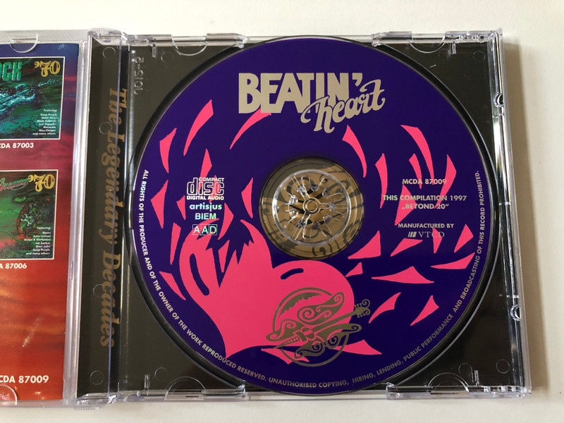 Beatin' heart - Featuring: Engelbert Huperdick, Neil Diamond, Dusty Springfield, Sonny & Cher, Cilla Black, Aphrodite's Child, and many others / Mega Audio CD 1997 / MCDA 87009