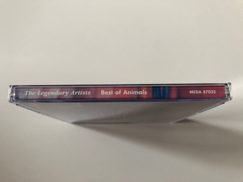 Best Of Animals - With Eric Burdon - I'm Crying; House of the Rising Sun; Inside Looking Out; Bring It on Home to Me; Don't Let Me Be Misuderstood; and many more / Mega Audio CD 1998 / MCDA 87025