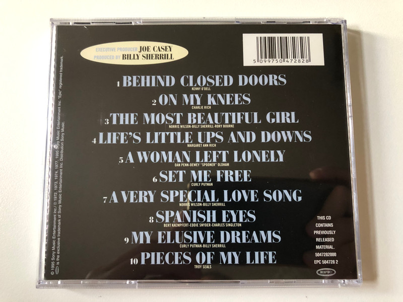 Charlie Rich - Super Hits / epic Audio CD 1995 / 504728 2