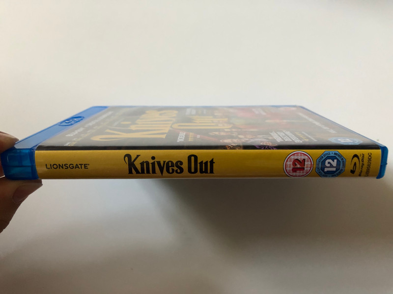 Knives Out / Daniel Craig, Chris Evans, Ana De Armas, Jamie Lee Curtis, Michael Shannon, Don Johnson, Toni Collette, Lekeith Stanfield, Katherine Langford, Jaeden Martell and Christopher Plummer / Lions Gate Blu-Ray Disc 2019 / LIB95829DC