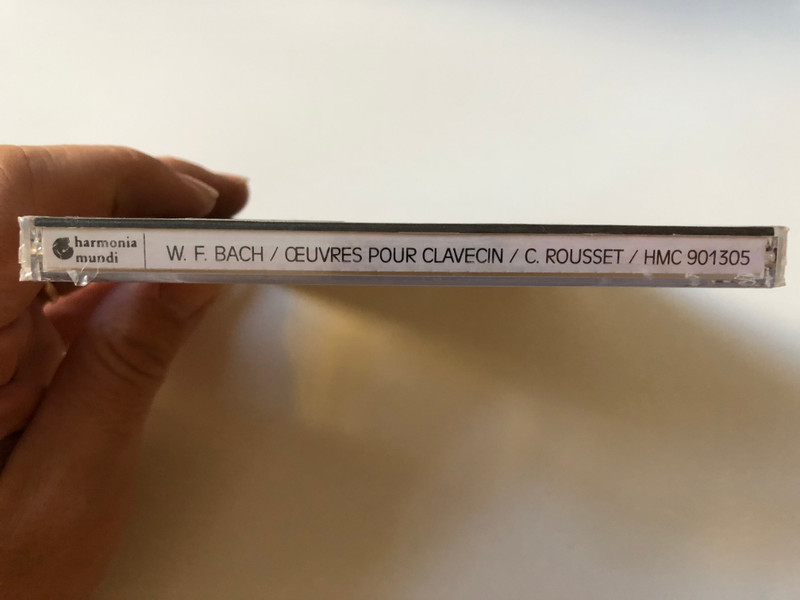 Wilhelm Friedemann Bach - Œuvres Pour Clavecin - Christophe Rousset / Harmonia Mundi France Audio CD 1990 / HMC 901305