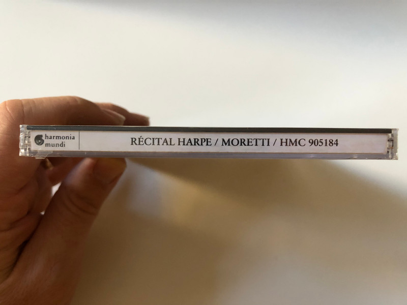 Recital De Harpe - Isabelle Moretti / Harmonia Mundi France Audio CD 1987 / HMC 905184