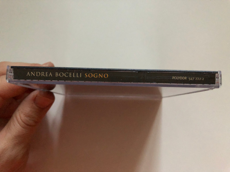 Andrea Bocelli – Sogno / Polydor Audio CD 1998 / 547 222-2