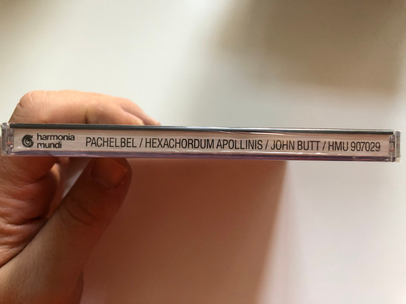 Pachelbel - Hexachordum Apollinis - John Butt (organ) / The O'Neill Collection Series – I / Harmonia Mundi France Audio CD 1990 / HMU 907029