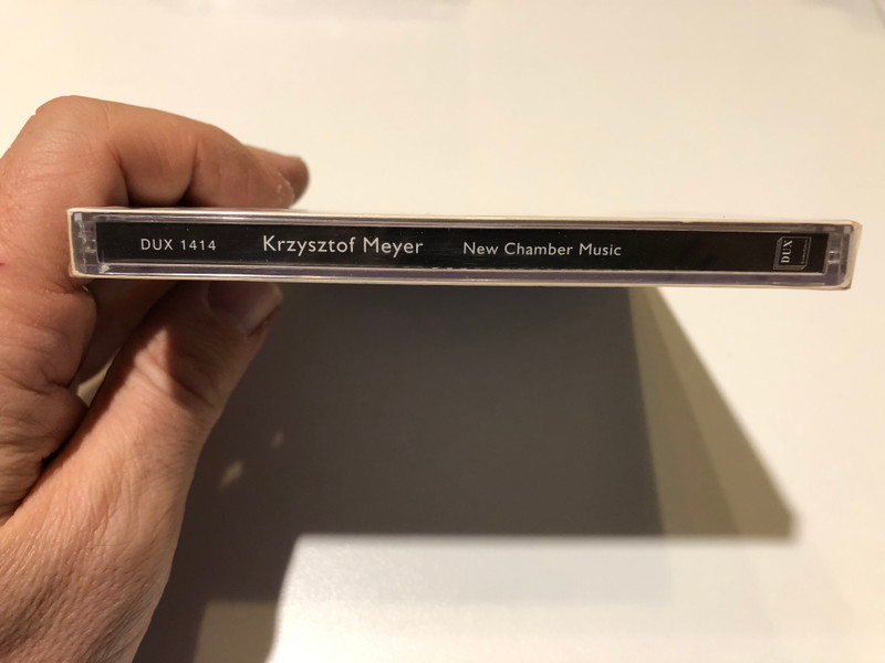 Krzysztof Meyer – New Chamber Music - Piano Quartet, Op. 112; String Quartet No. 14, Op. 122; Quintet for Four Saxophones and Piano, Op. 107 / Oliver Triendl, Radoslaw Szulc / DUX Recording Producers Audio CD 2017 / DUX 1414