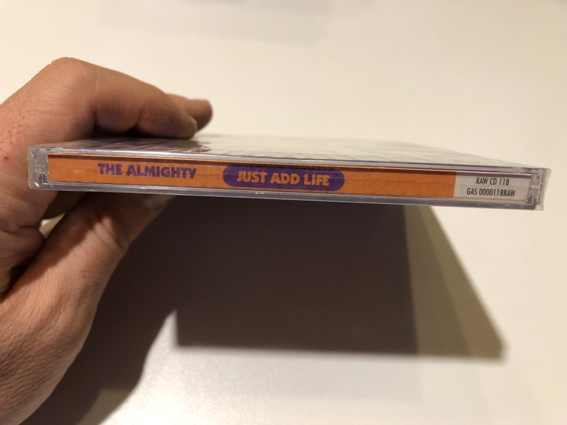 Almighty – Just Add Life / Includes Just Add Live, Bonus Live CD / Raw Power 2x Audio CD 1996 / RAW CD 118