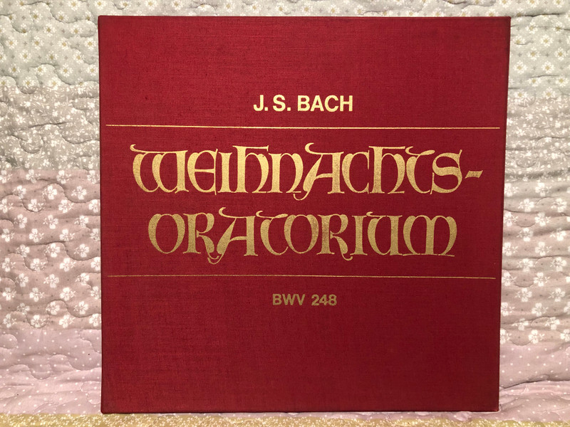 J. S. Bach – Weihnachts-Oratorium BWV 248 / Ex Libris 3x LP, Box Set / XL 172 586/88