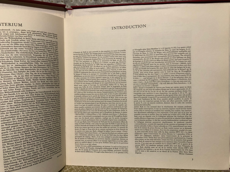 J. S. Bach – Weihnachts-Oratorium BWV 248 / Ex Libris 3x LP, Box Set / XL 172 586/88